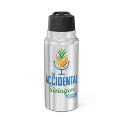 The Accidental Swingers Podcast Logo 32oz Stainless Tumbler