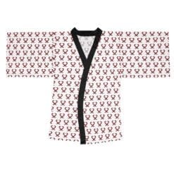 Swinky Life logo Kimono Robe — Tropical Lounge Wrap